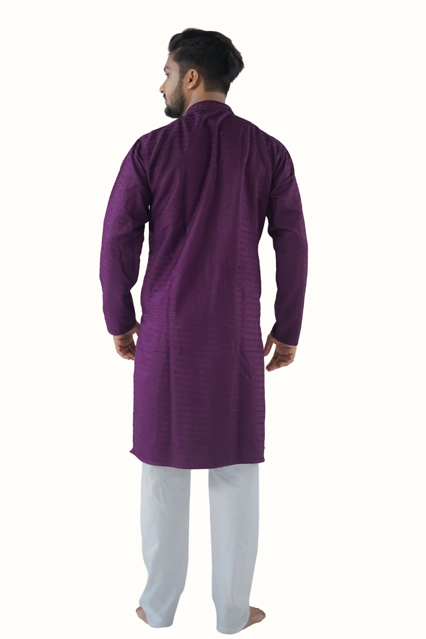 Mandarin Collar Kurta Pyjama Set