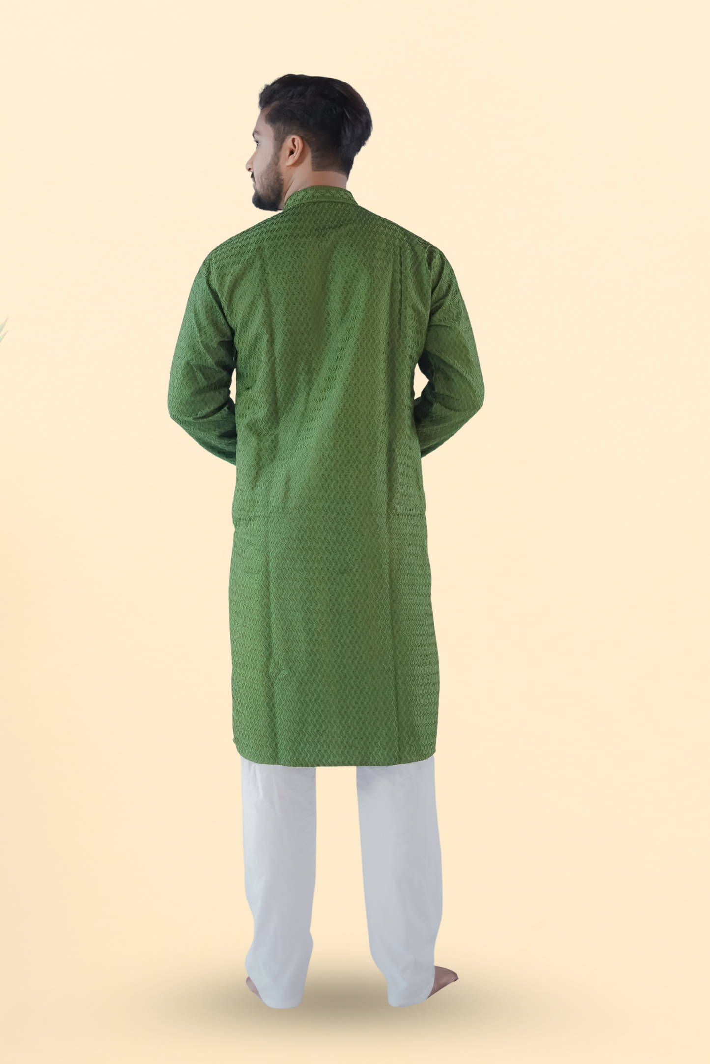 IndianMen Embroidered Regular Fit