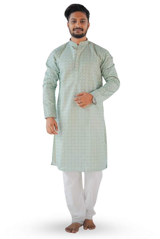 Embroidered Kurta & Pyjamas Set