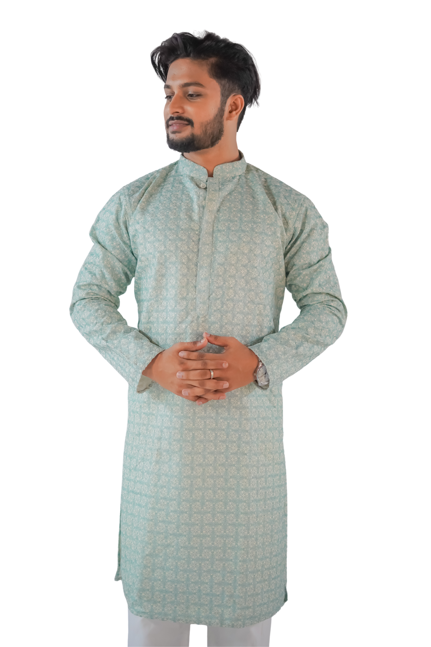 Embroidered Kurta & Pyjamas Set