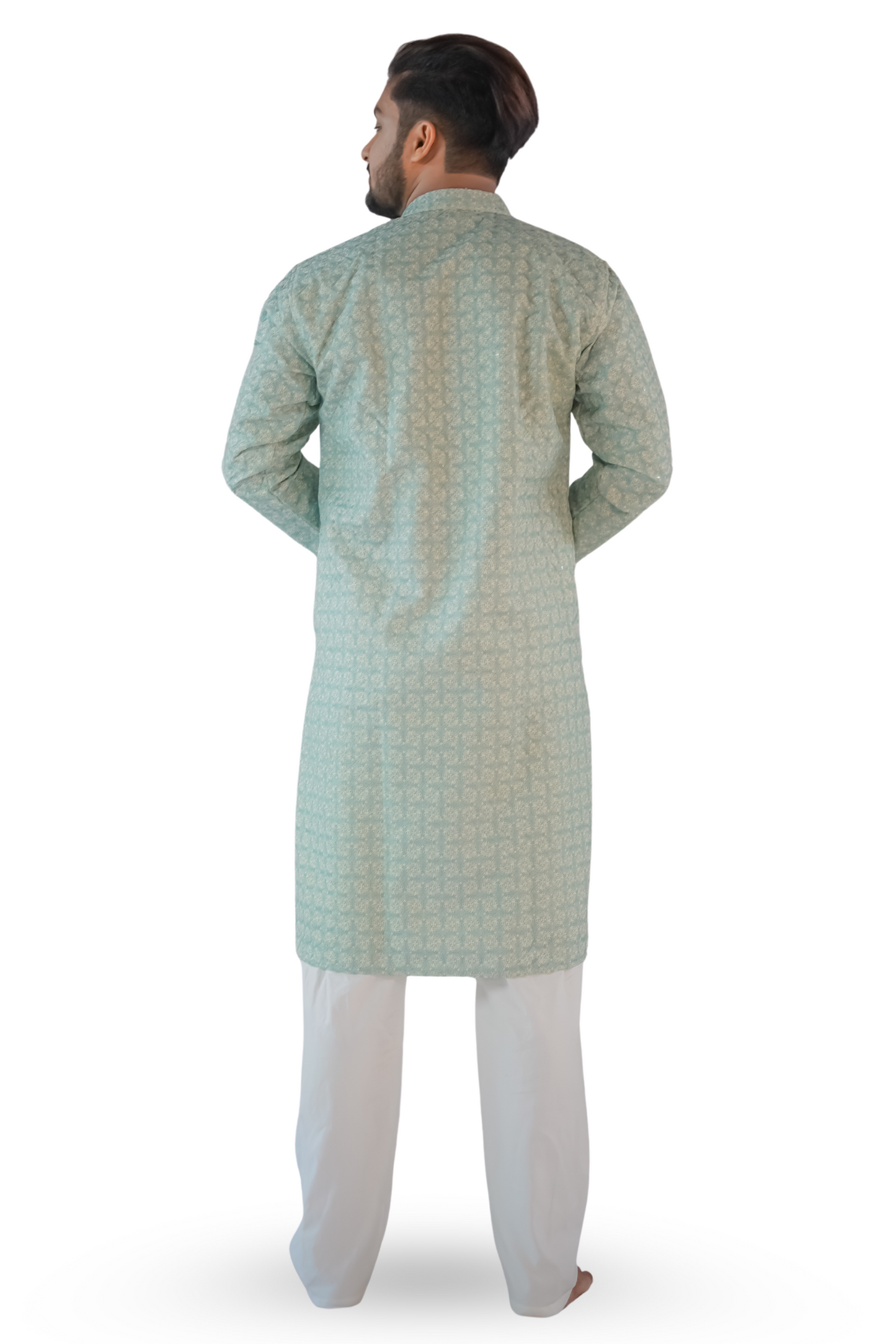 Embroidered Kurta & Pyjamas Set