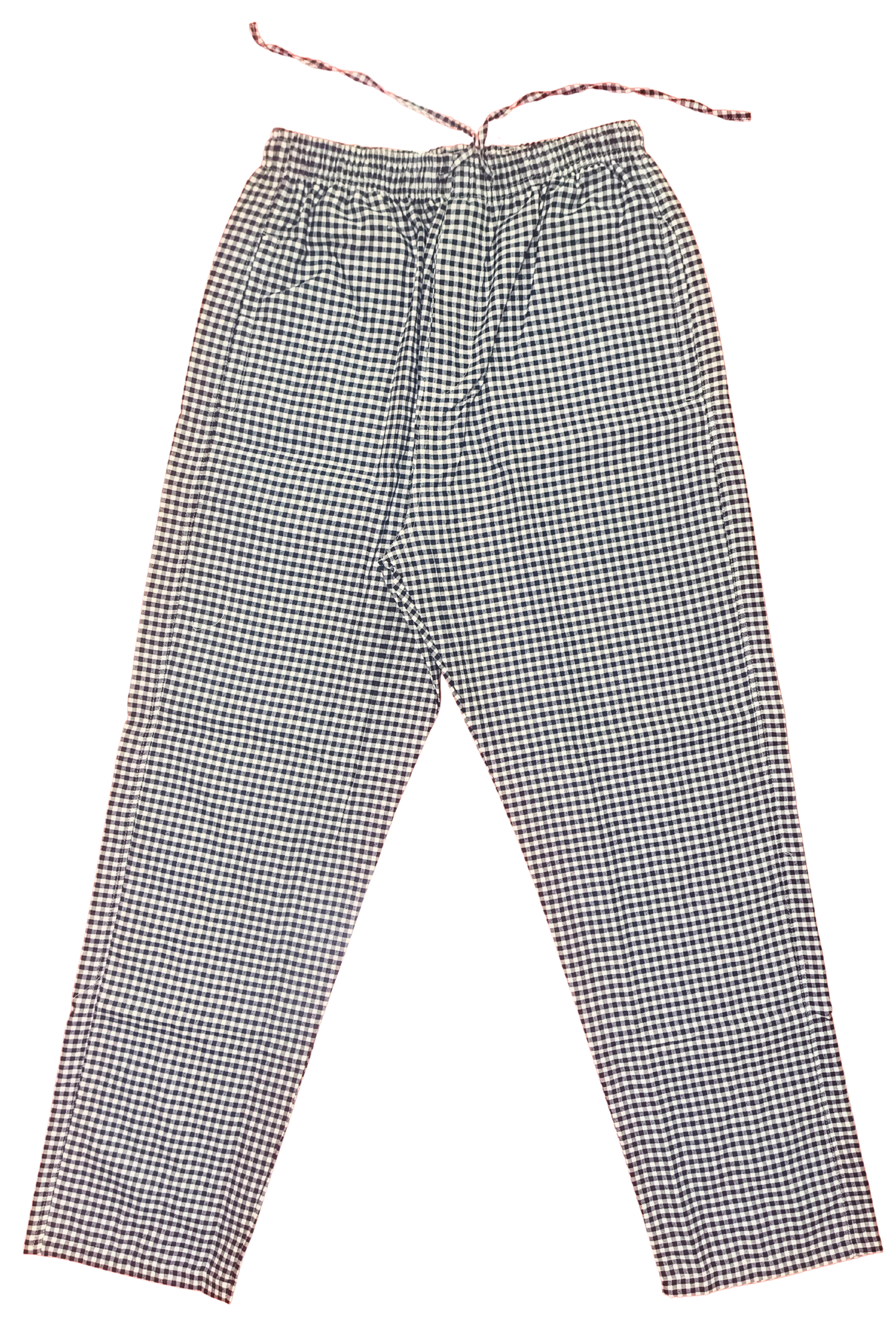 CottCraft Men’s Oxford Cotton Black & White Checked Straight-Fit Pyjama with Side Pockets