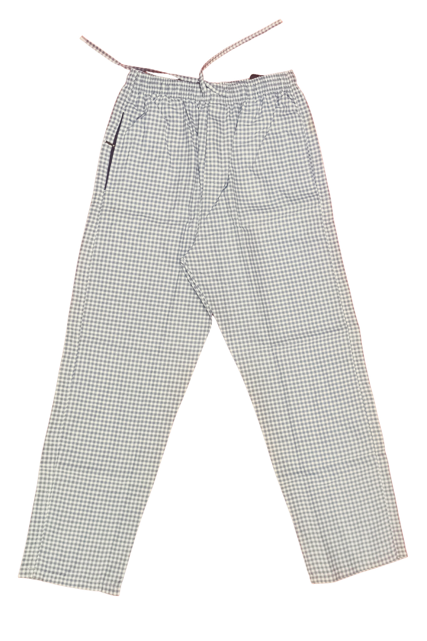 CottCraft Men’s Grey & White Checked Oxford Cotton Pyjama